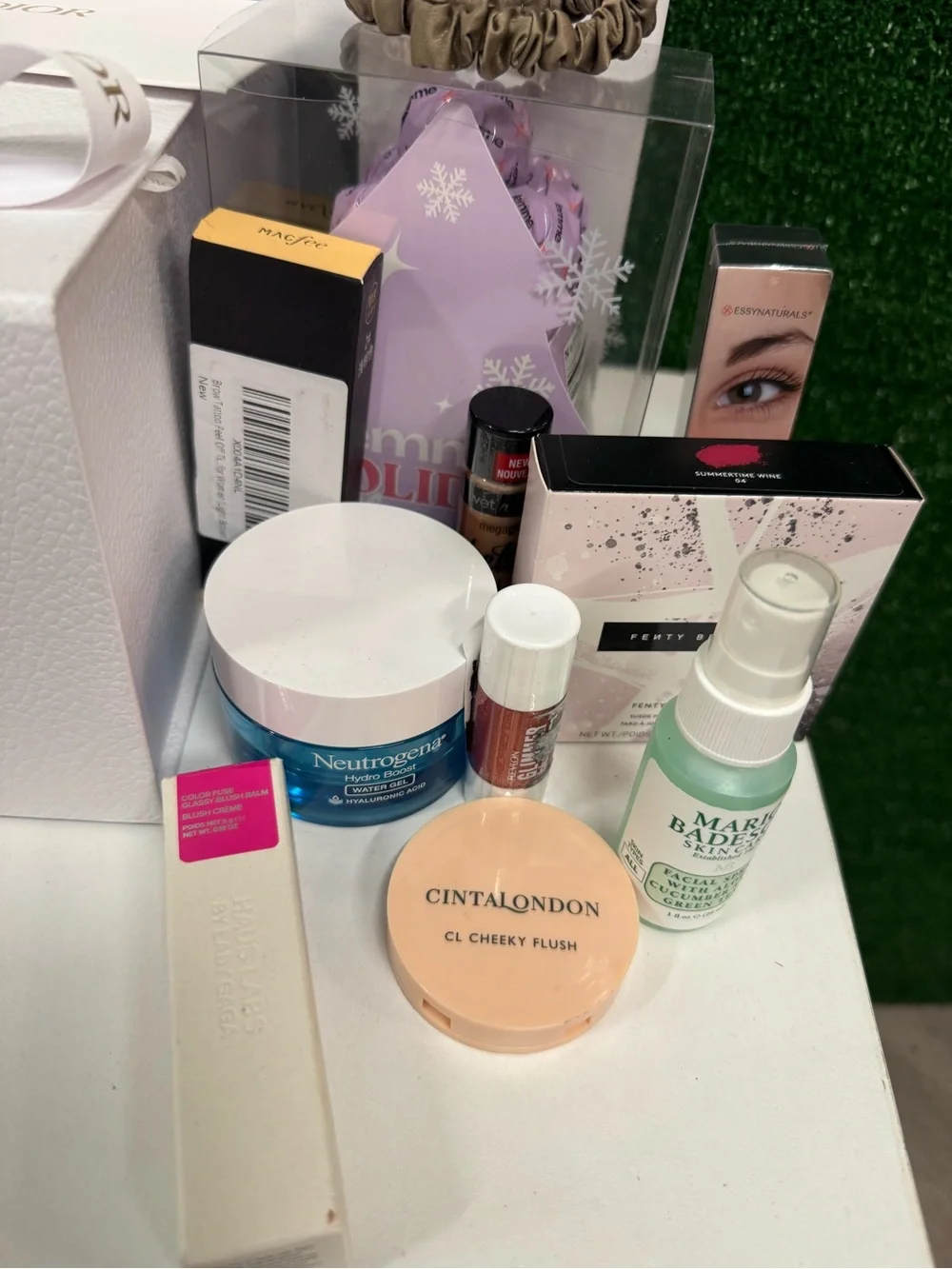 Dior Makeup Box, Bag, Samples With Other Beauty Products Makeup Lot